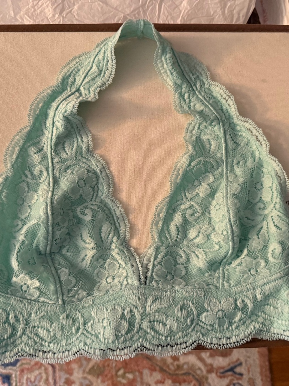 Urban Outfitters soft green bralette